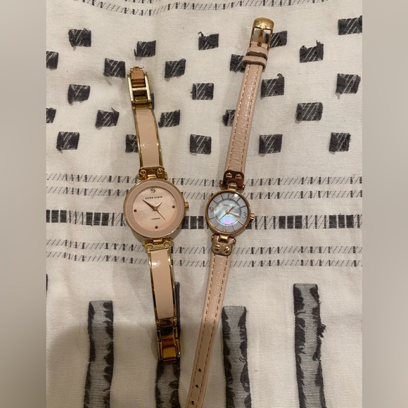 Rose gold Anne Klein watch bundle - Picture 1 of 1